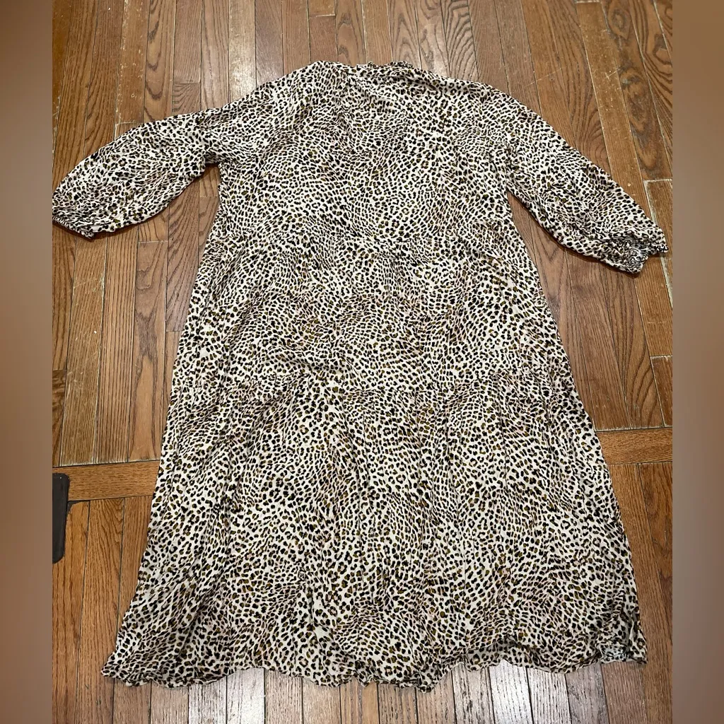 Terra & Sky Animal Print Blouse - Image 13