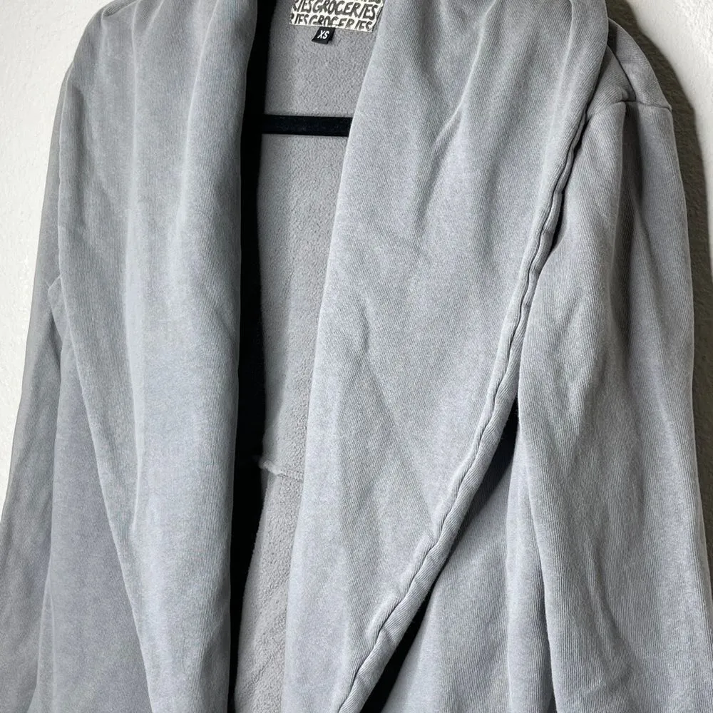 Groceries‎ Organic Cotton Jacket Gray Size XS - Image 9