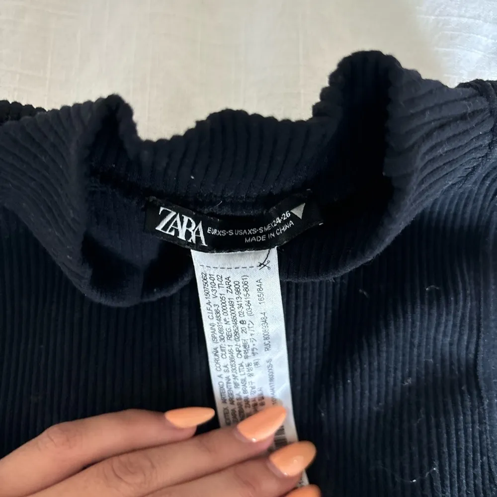 Zara black turtle neck tank - Image 2
