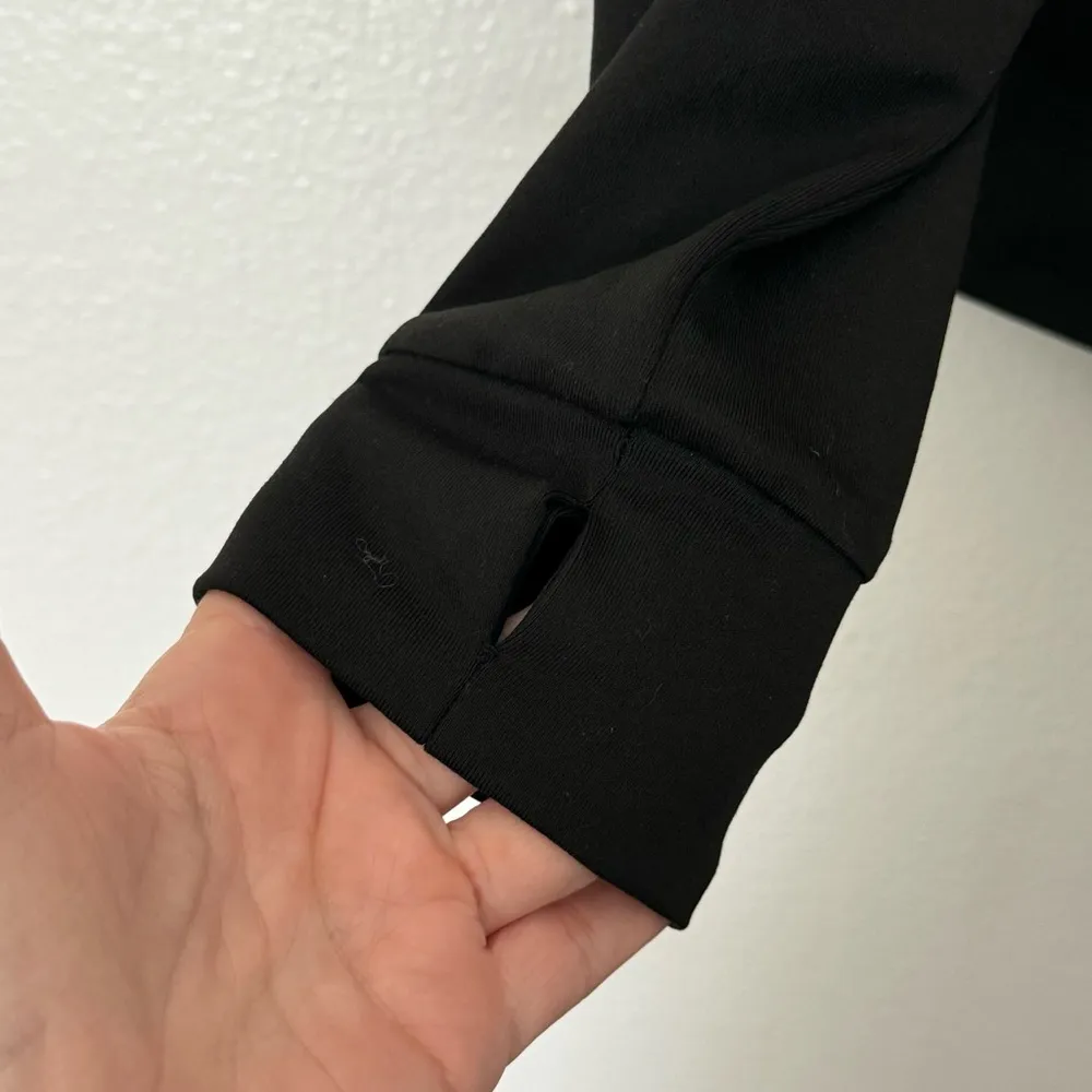 Cali Sport Pullover 1/2 Zip Waist CinchBlack Reflective Size Large #SW - Image 7