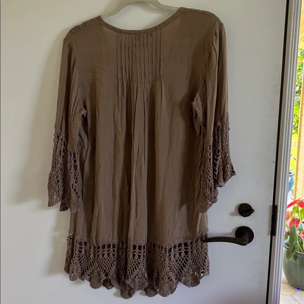 Tiare Hawaii crochet dress boho beachy vacation tropical cruise spring summer - Image 2