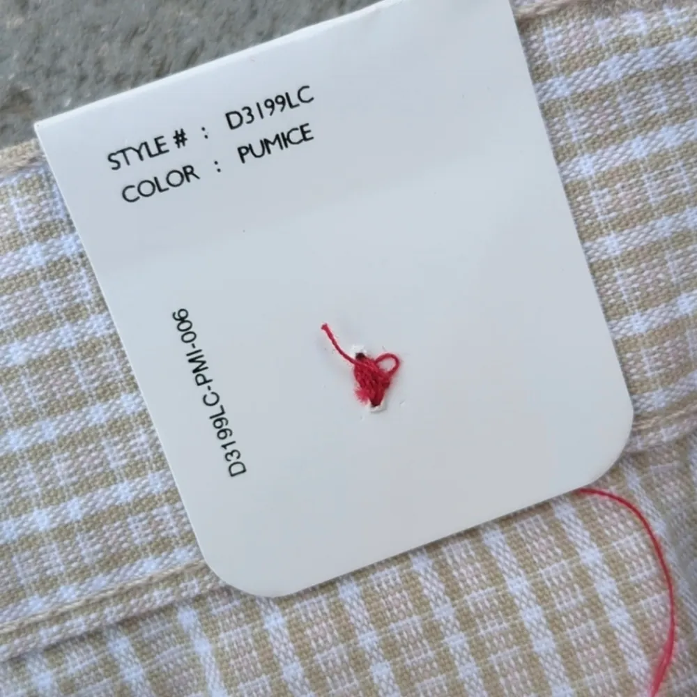 NWT Gloria Vanderbilt Plaid Chino Shorts with Striped Belt 5in Inseam - Image 10