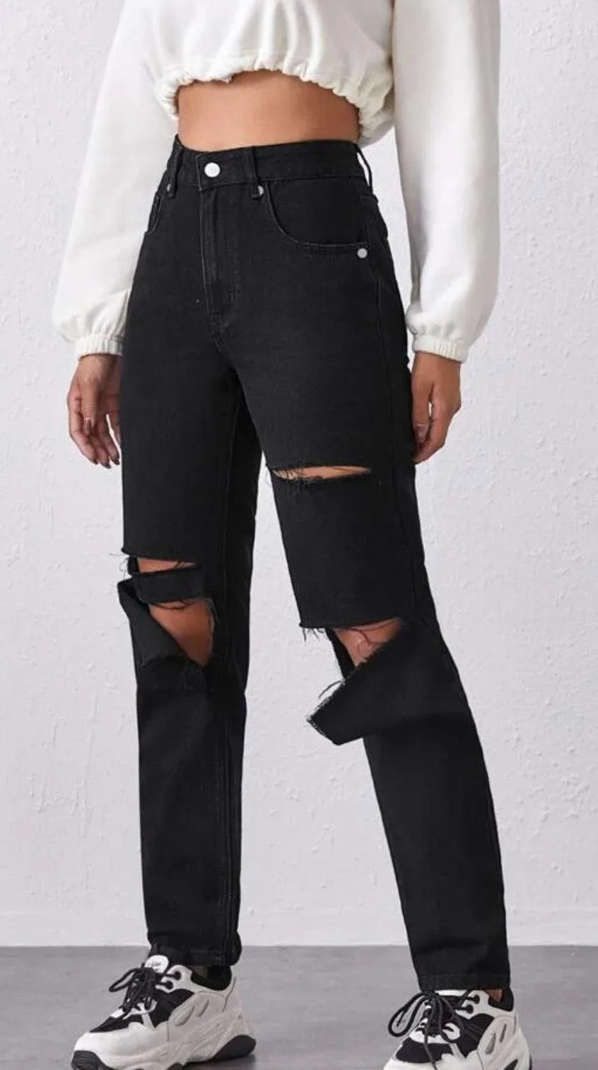 Black Jeans Size XS - Image 3