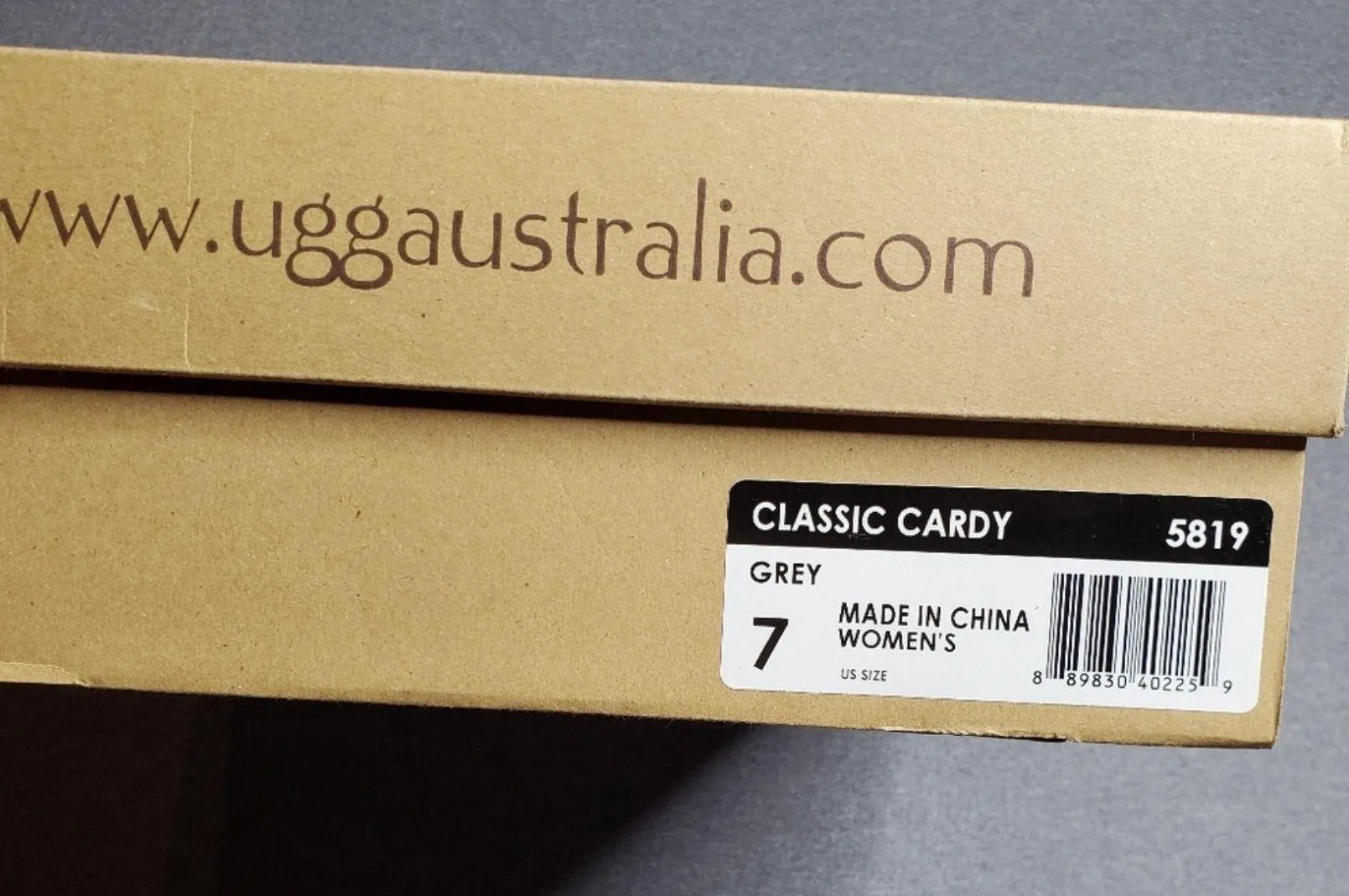 Uggs Cardy Gray Knit Boots - Image 9