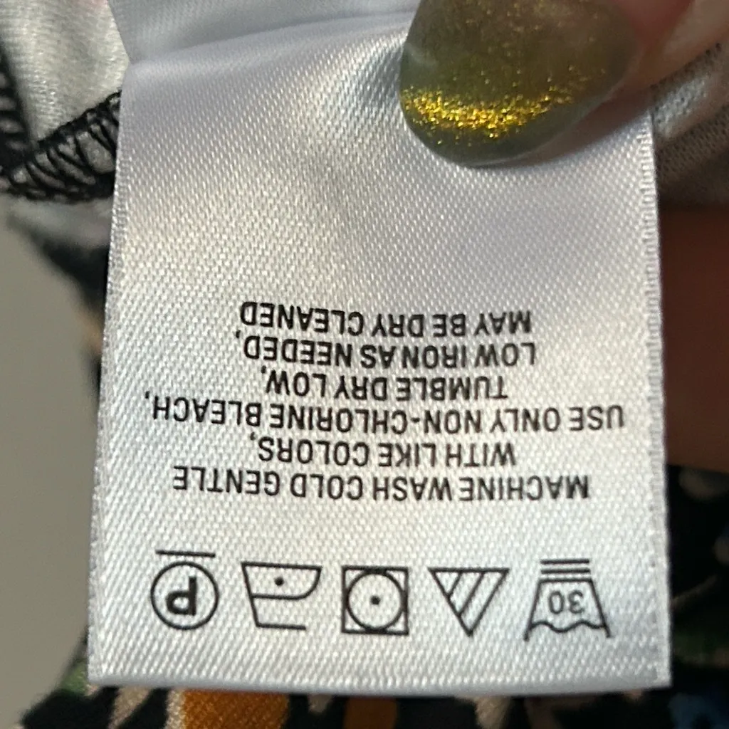 Maeve by Anthropologie Cap Sleeve Floral Print Tie Waist Back Wrap Blouse - Image 13