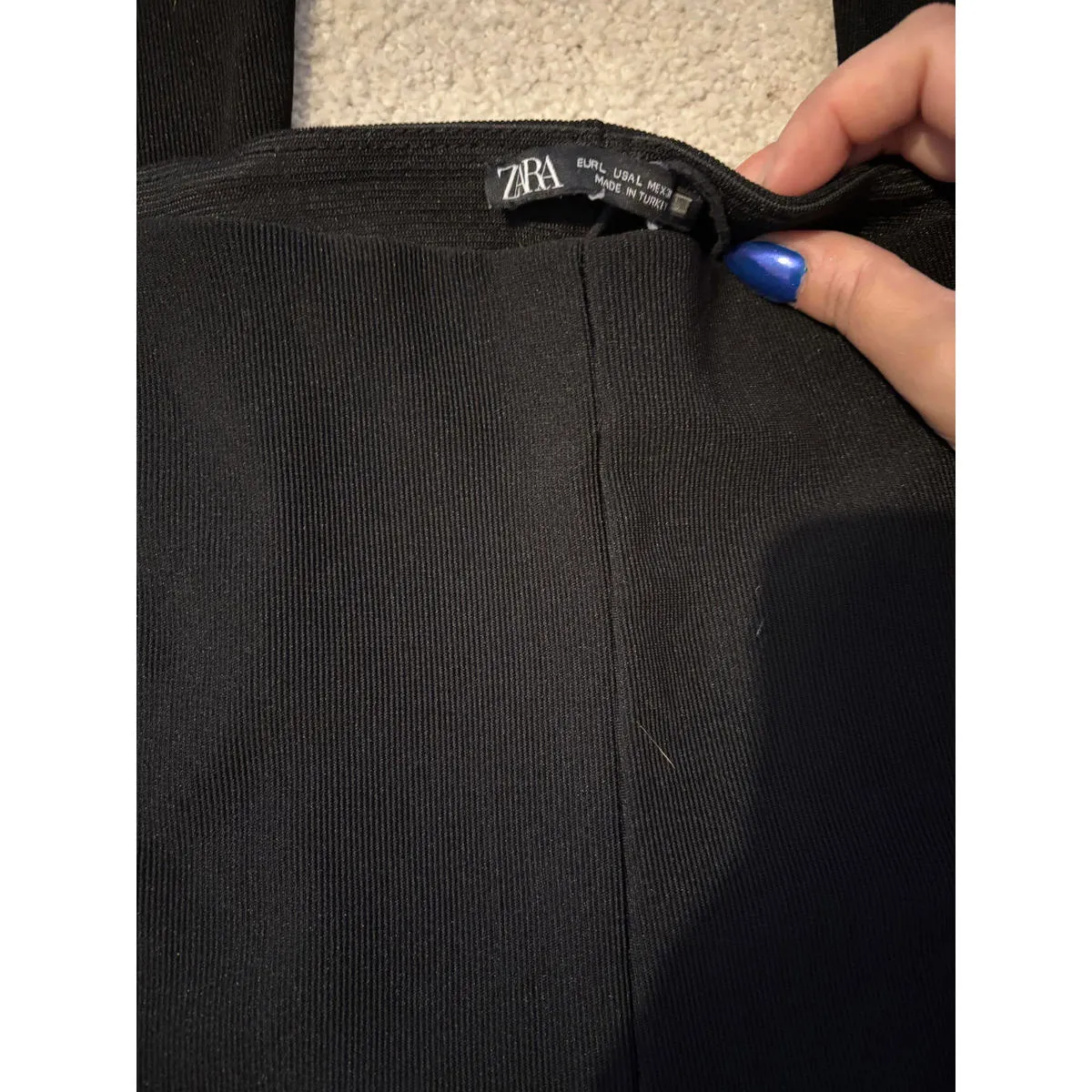 NWOT Zara Cropped High Waist Bootcut Pants - Image 5