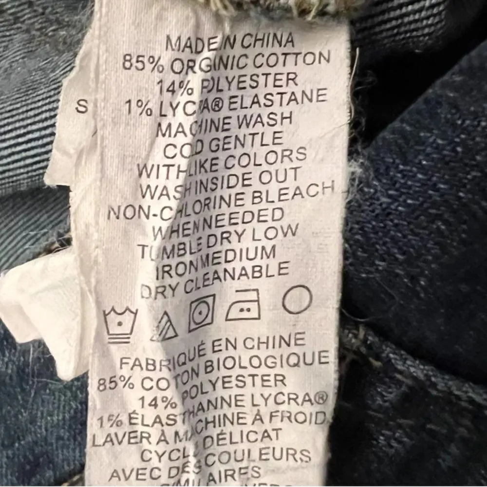 PRANA Skinny Denim‎ Jeans Dark Wash Stretch Size 10 / 30 Inseam - Image 7