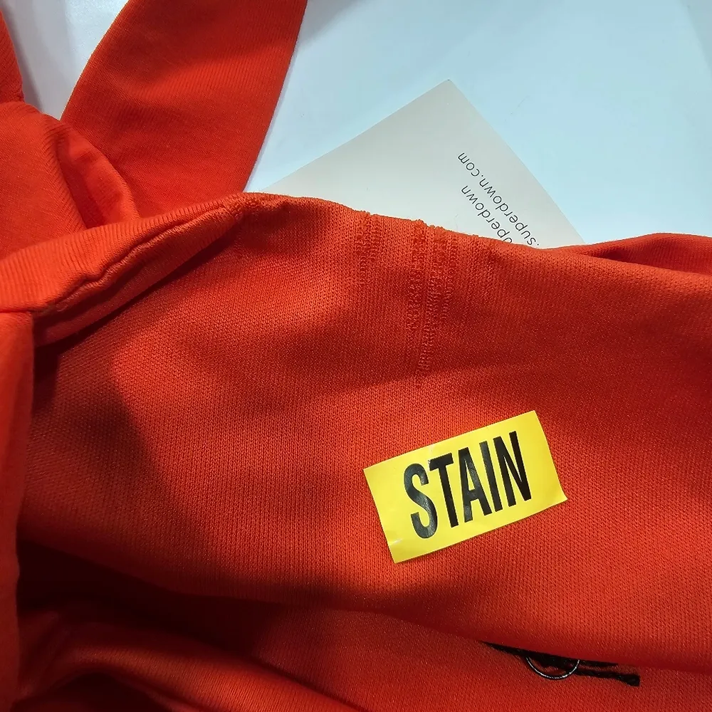 Superdown Elva Halter Tie Top in Poppy - Image 11