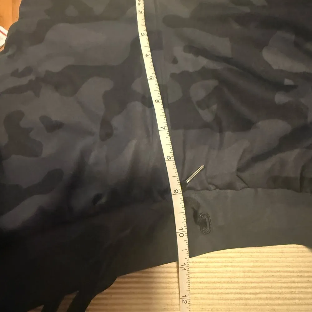 Libin Camouflage Pattern Jogger Pants with Elastic Cuffs Blue Size XS - Image 7