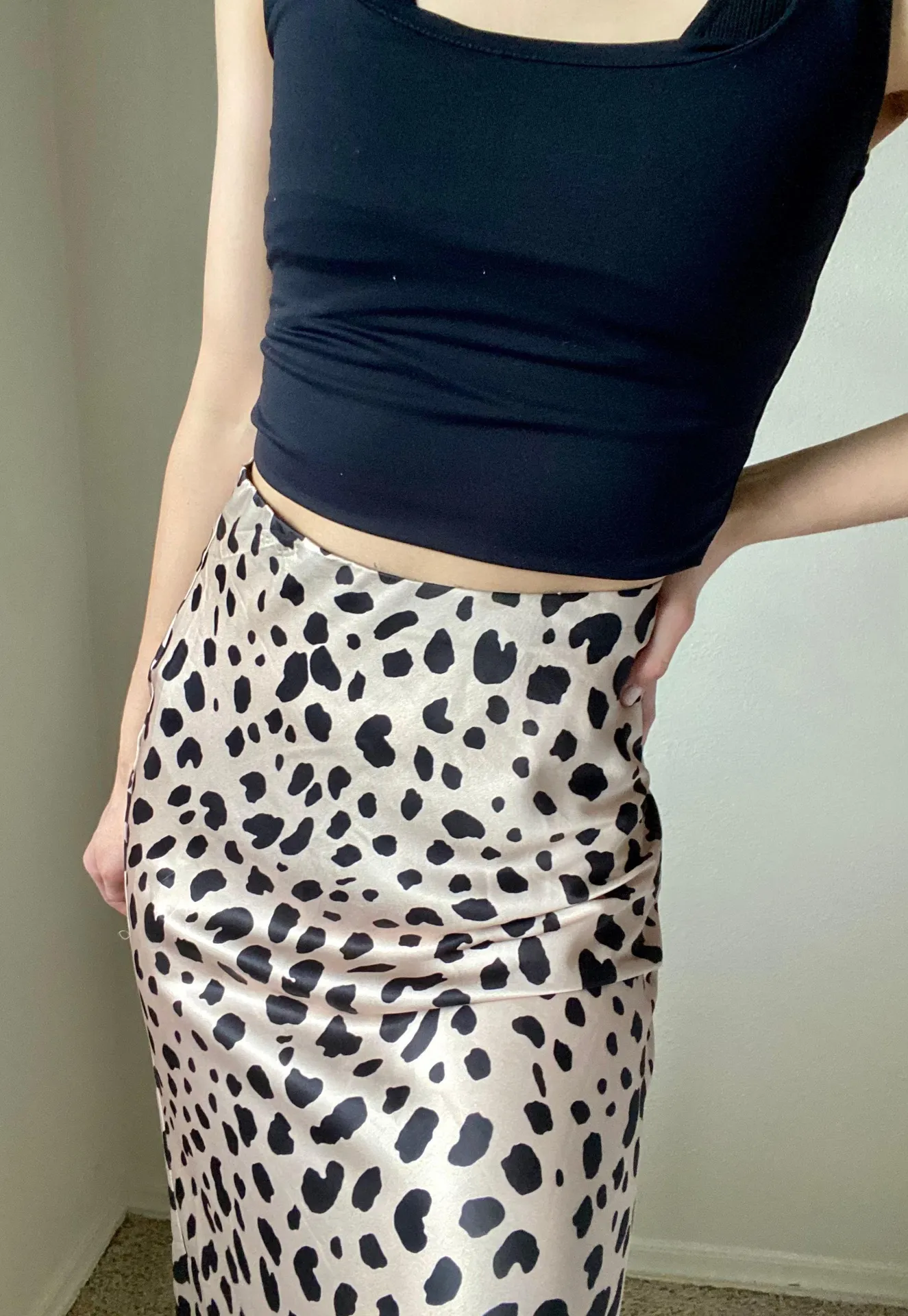 Leopard Midi Skirt Multi - Image 3