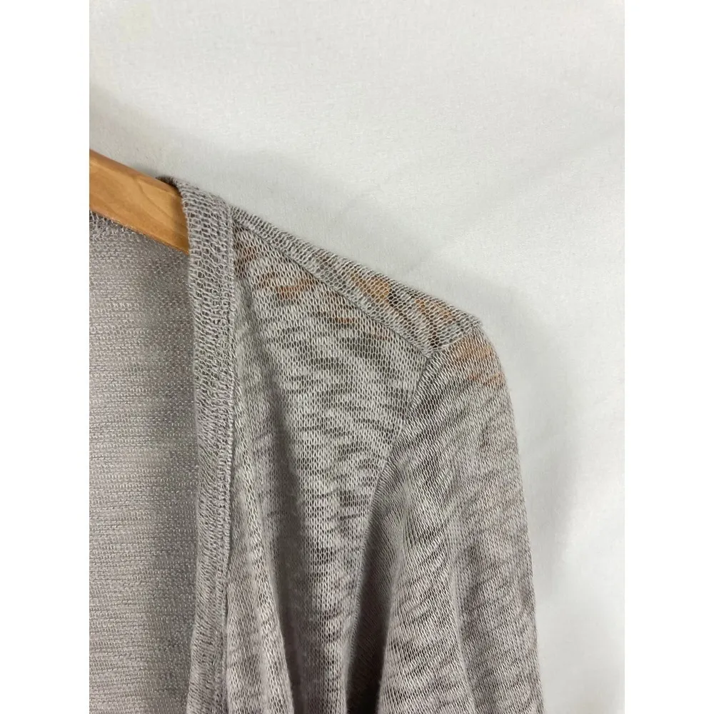 Torrid Pointelle Cardigan Drape Front Sweater Size 2 / 2X - Image 2