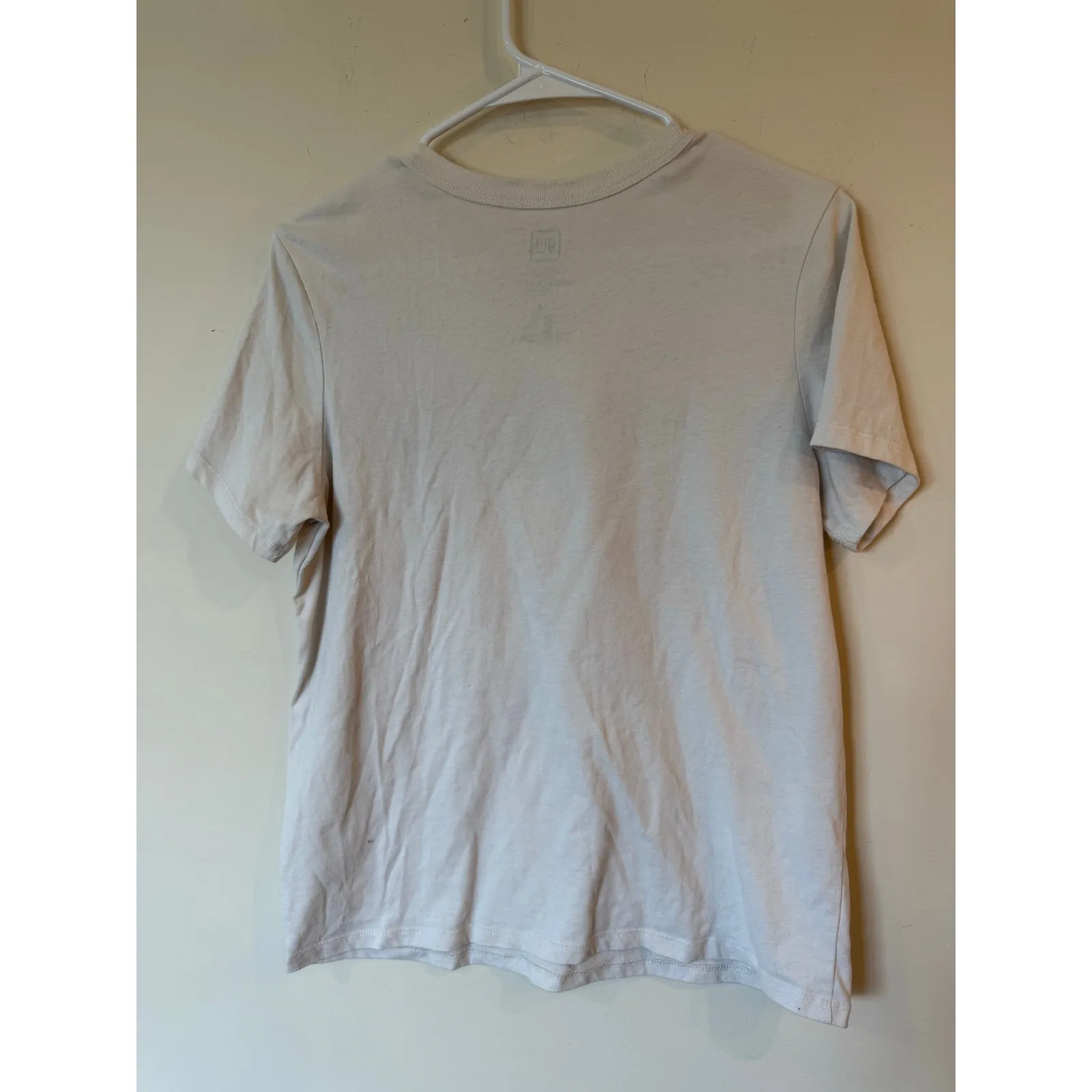 Vintage Gm Official Graphic 1976 Corvette Stingray Tee Shirt Cream Women Medium - Image 2