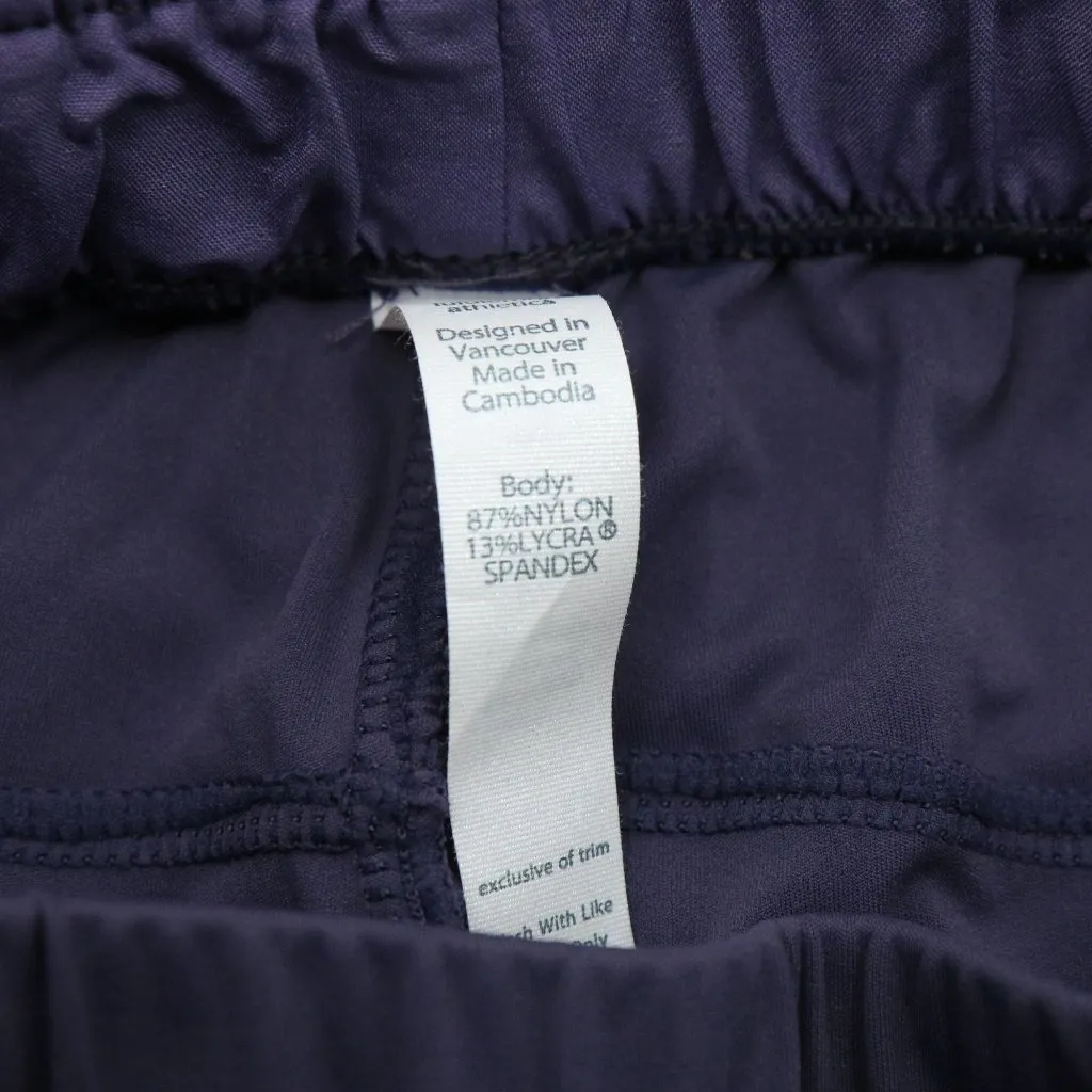 Lululemon  Indigo Purple Pull On Drawstring Stretch Pants 6 - Image 5