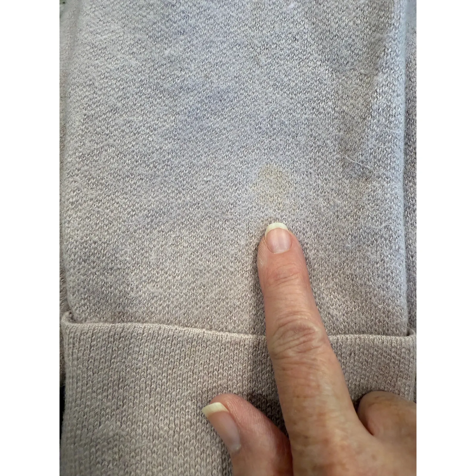 Moth Belted Shawl Collar Long Cardigan Coatigan Purple Open Front Knit Small - Image 8