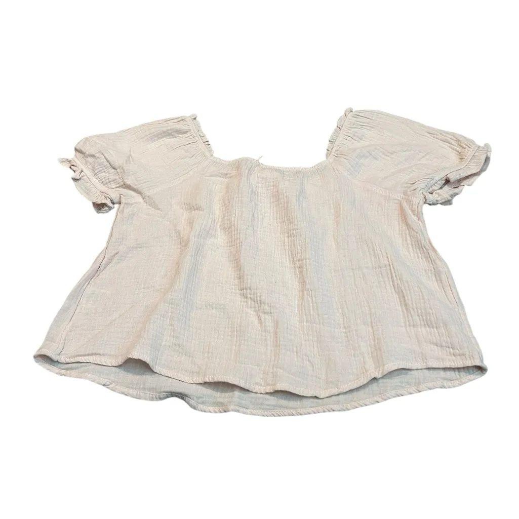 PINK ROSE gauzy pink top - Image 4