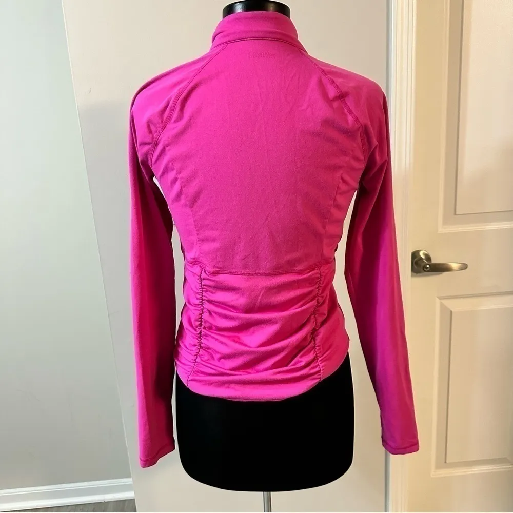 Calvin Klein Pink Performance Hoodie in Size Medium - Image 5