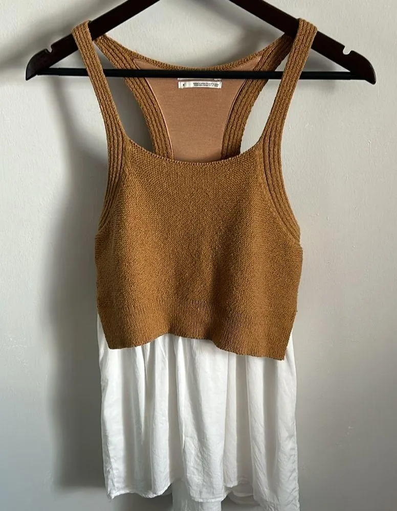 Anthropologie Jenna Twofer Layered Sweater Racerback Tank Top - Image 10