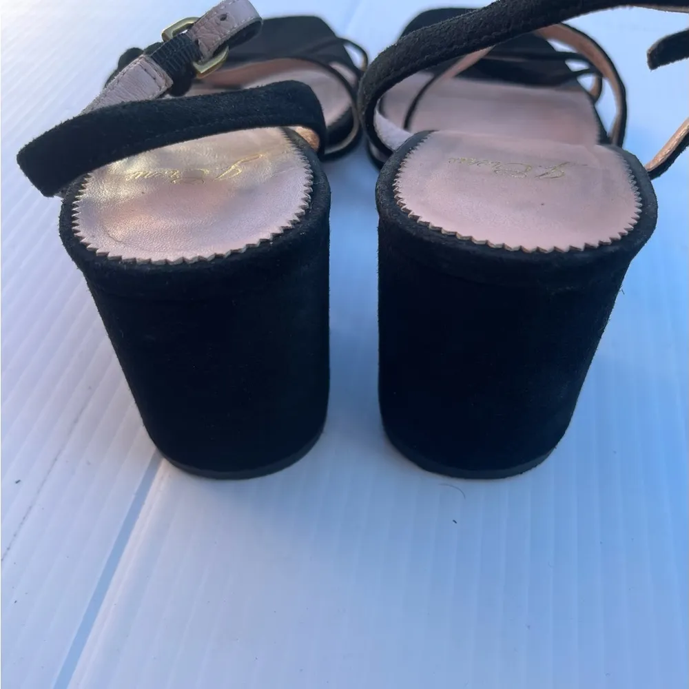 J. Crew Odette strappy sandals in suede 8.5 - Image 5