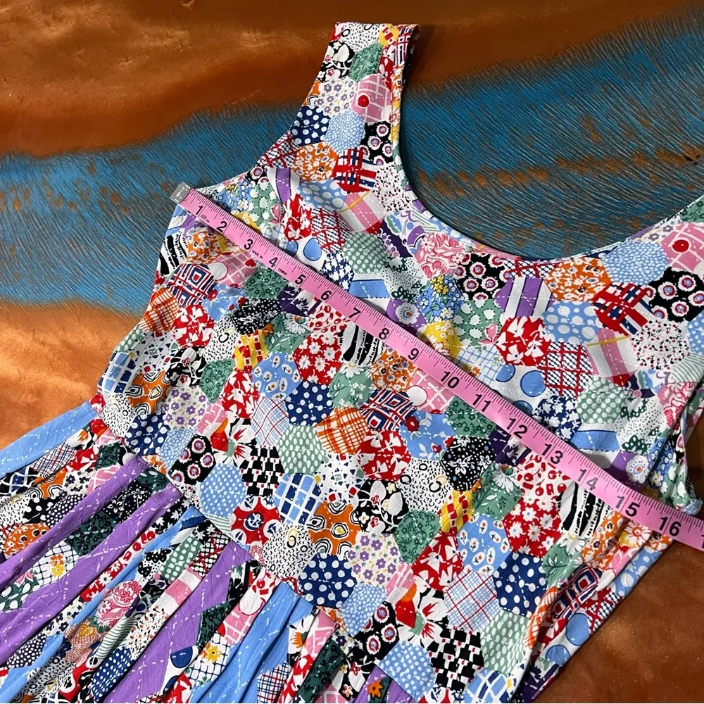 Vintage Jams WorldSurf Line Hawaii Dress Tank with pleated waist small pleated - Image 9