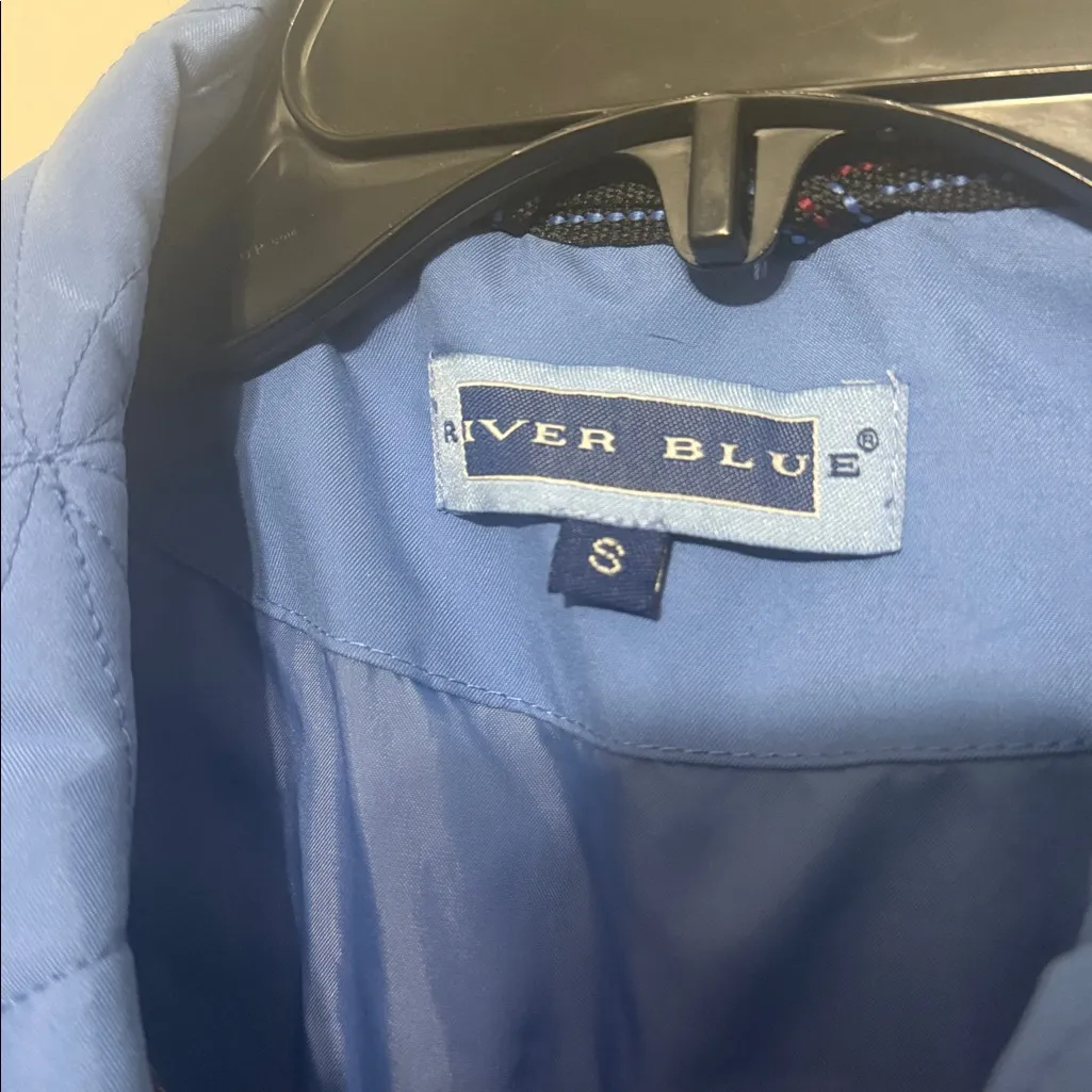 River Blue Brechenridge stitched Royal Blue Quilted Jacket - Image 4