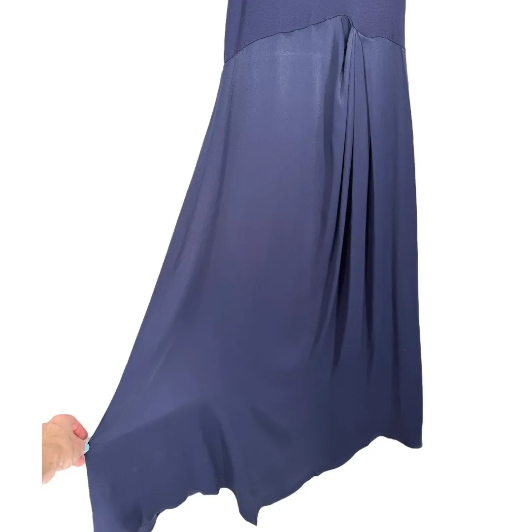 Anthropologie Sleeveless Scoop Neck Tank Midi Dress Blue Size XS‎ Feminine Fairy - Image 9