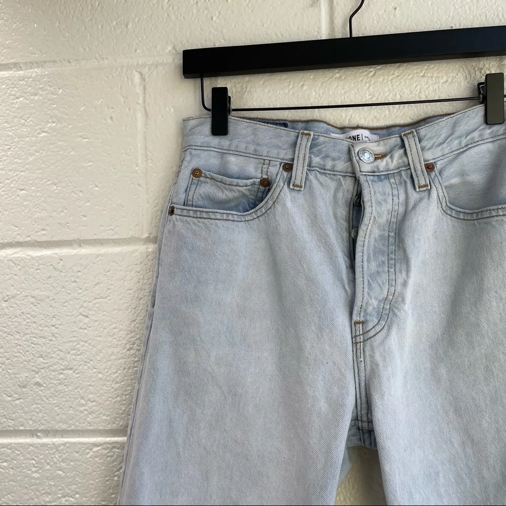 RE/DONE Originals Stove Pipe Jeans Ice - Image 6