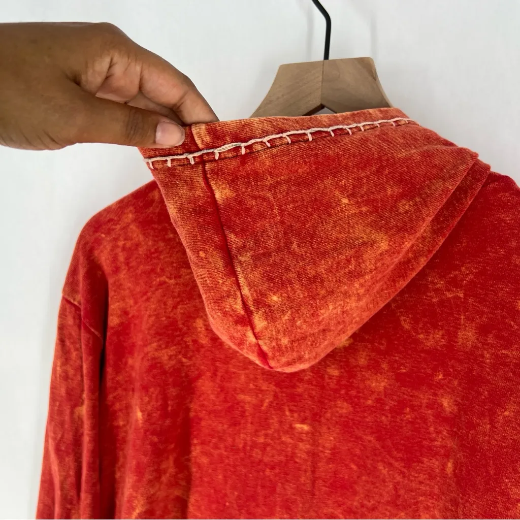 MPC Colorful Patchwork Embroidered Stitching‎ Sip Front Hooded Jacket Artsy Pink - Image 11