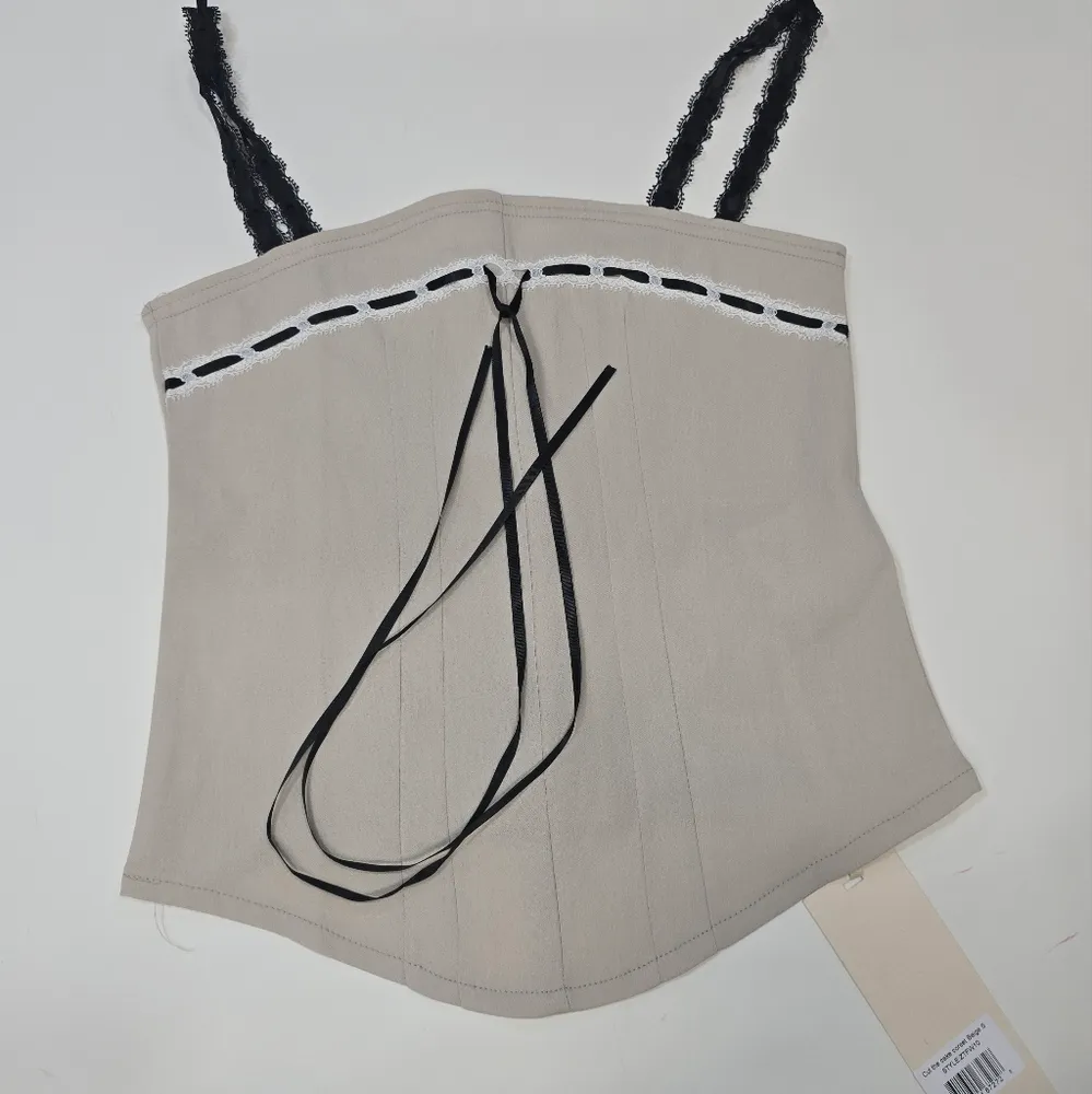 Zemeta Cut The Cake Corset in Beige Black - Image 3