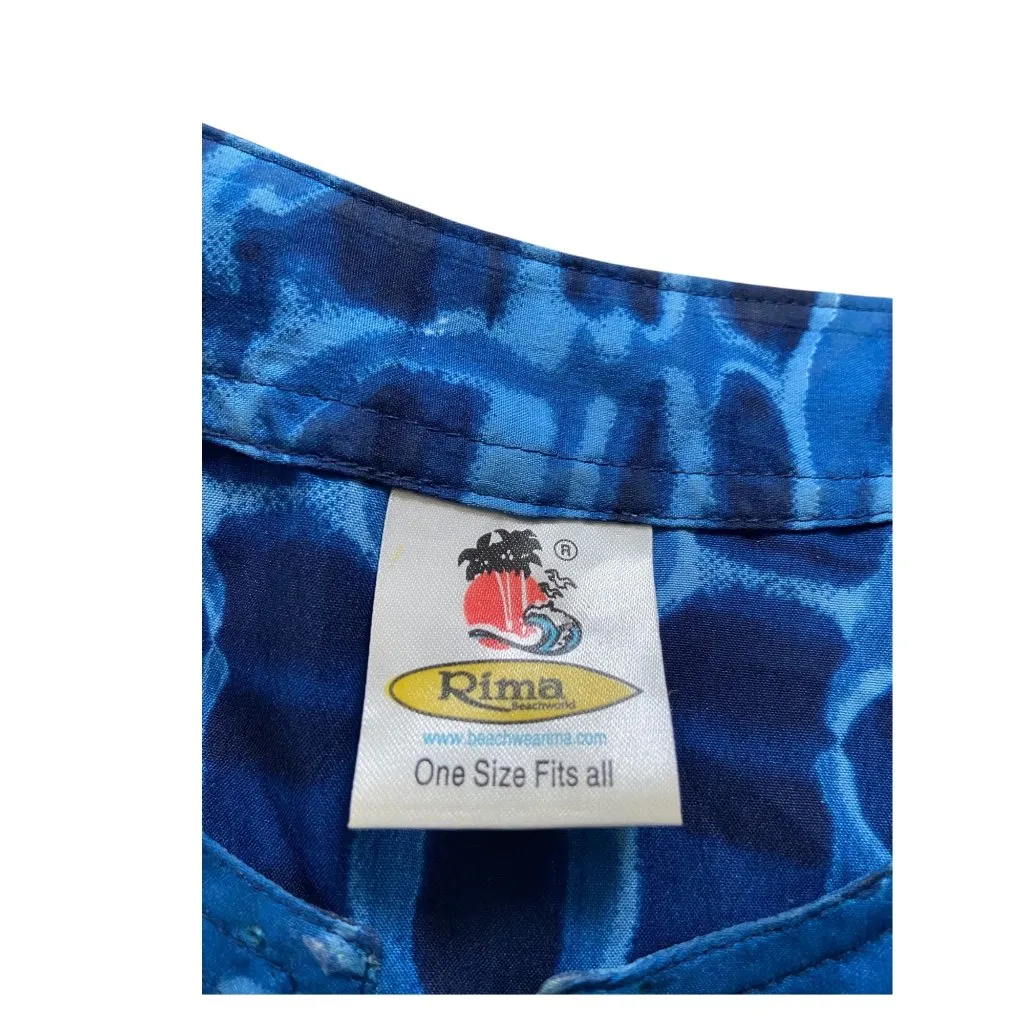 Rima Beachwear Cover Up Blue One Size Size undefined - Image 3