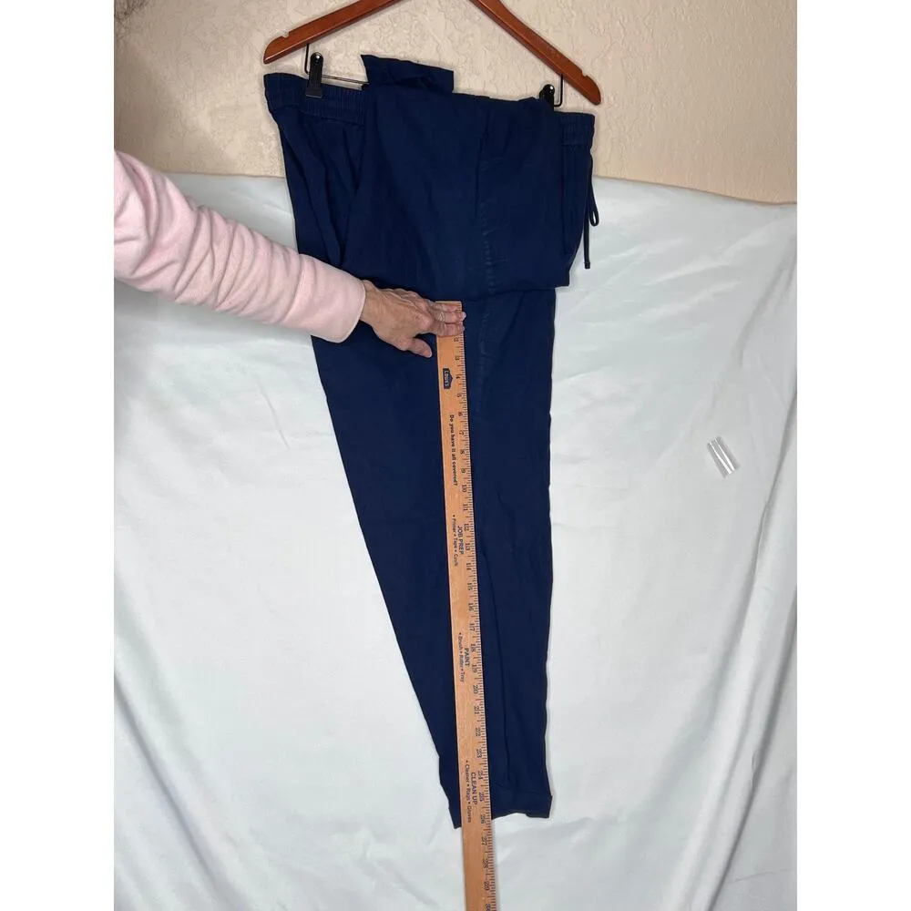 Banana republic NEW size XXL navy sweat pants drawstring pockets casual, comfy - Image 6