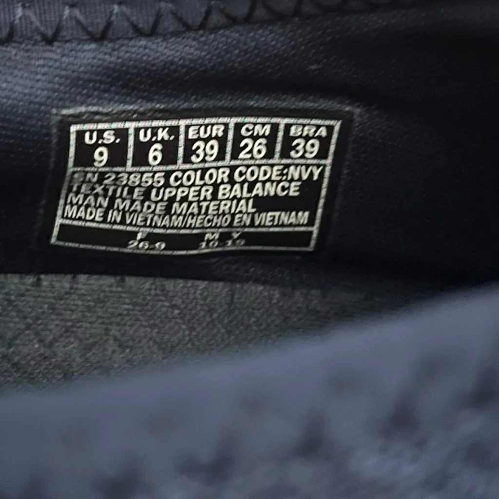 Skechers Relaxed Fit Memory‎ Foam Shoes Navy Slide On Women's 9 Comfort Shoe - Image 9