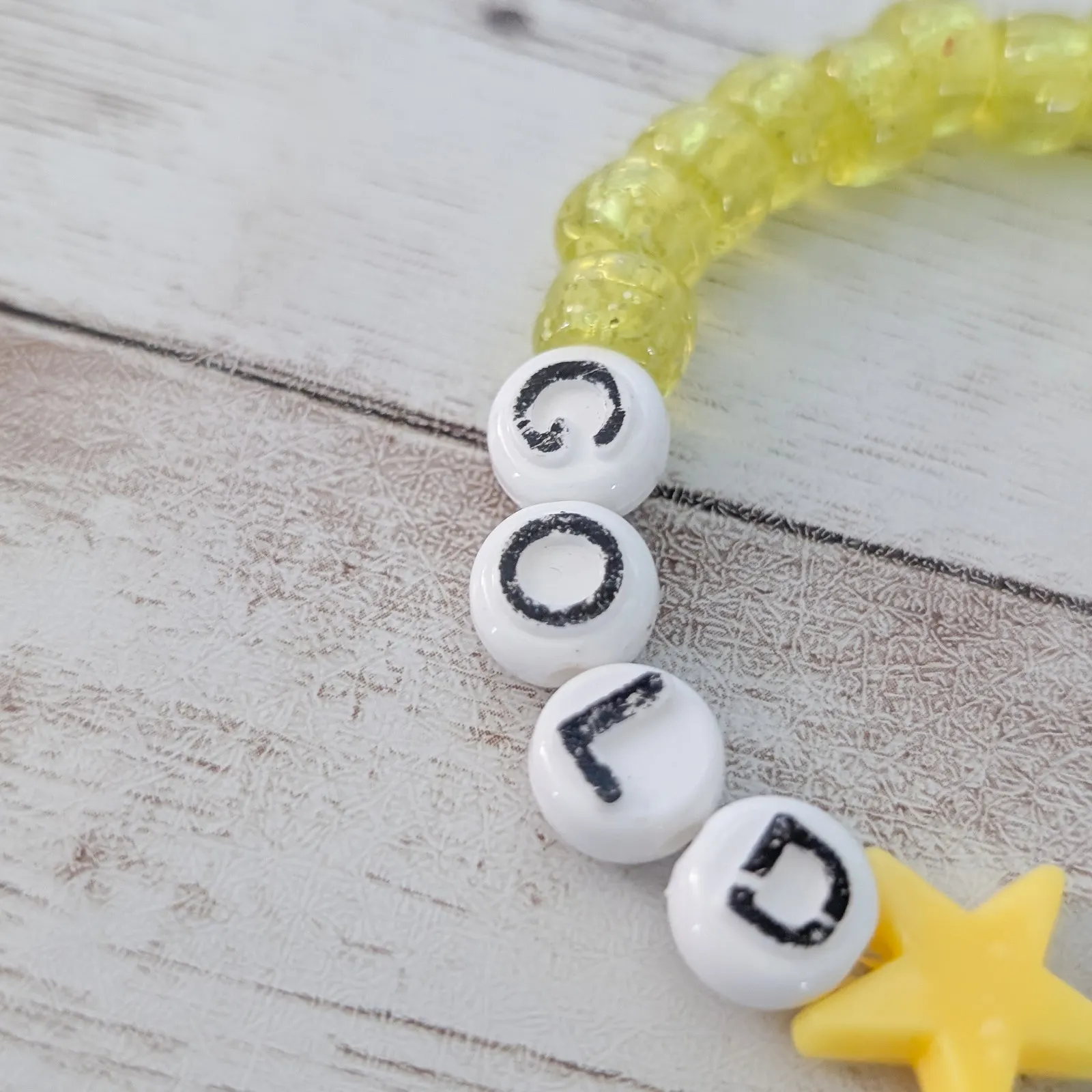 Gold Rush Stretch Bracelet Yellow - Image 2