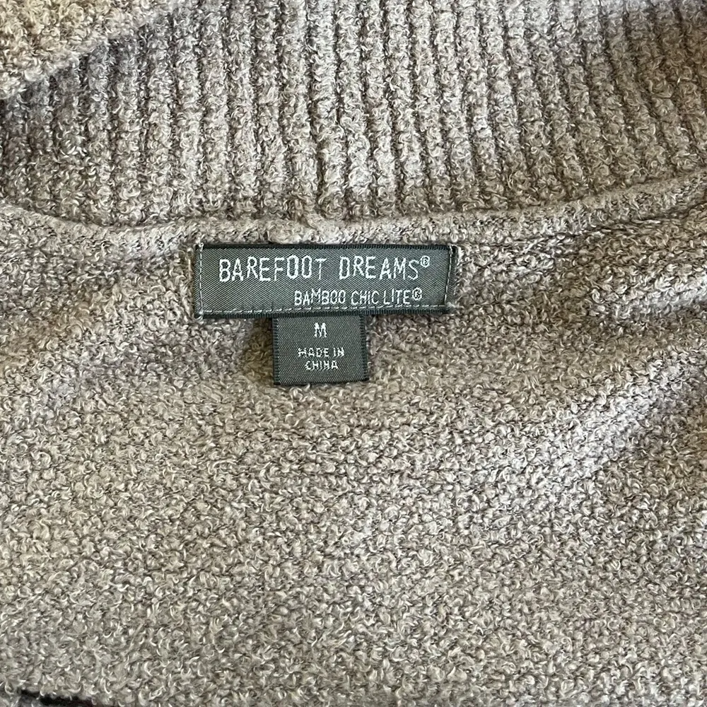 Barefoot Dream Bamboo Long Sleeve Cozy Chic Lite Circle Lounge Cardigan Size M - Image 4