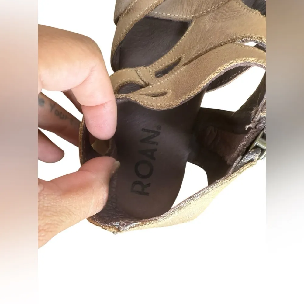 ROAN by BedStu Charlie Sandals Size 8 Tan - Image 16