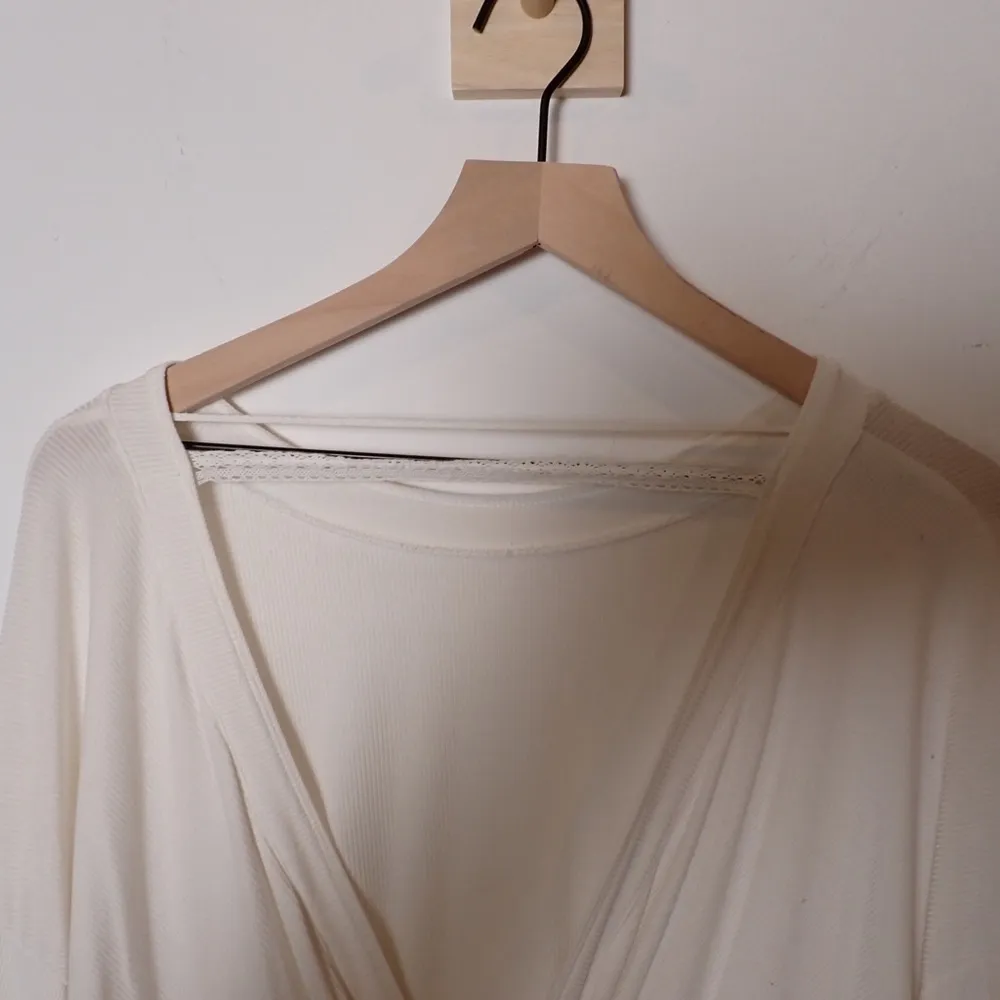 Free People Women's Shimmy Shake Oversized Ribbed Cut Out Tunic Top size M - Image 5