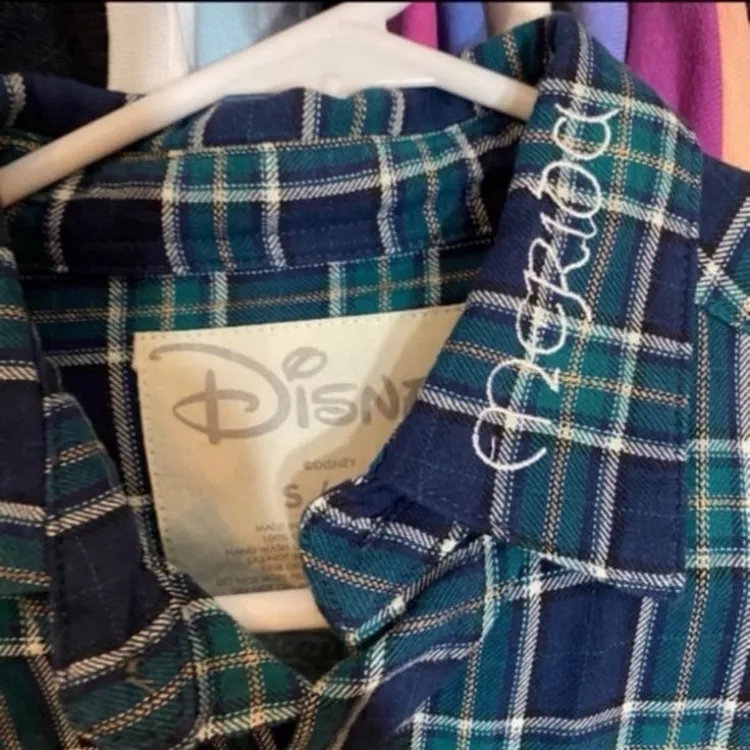 Disney x cakeworthy Pixar brave Princess Merida flannel shirt S - Image 3