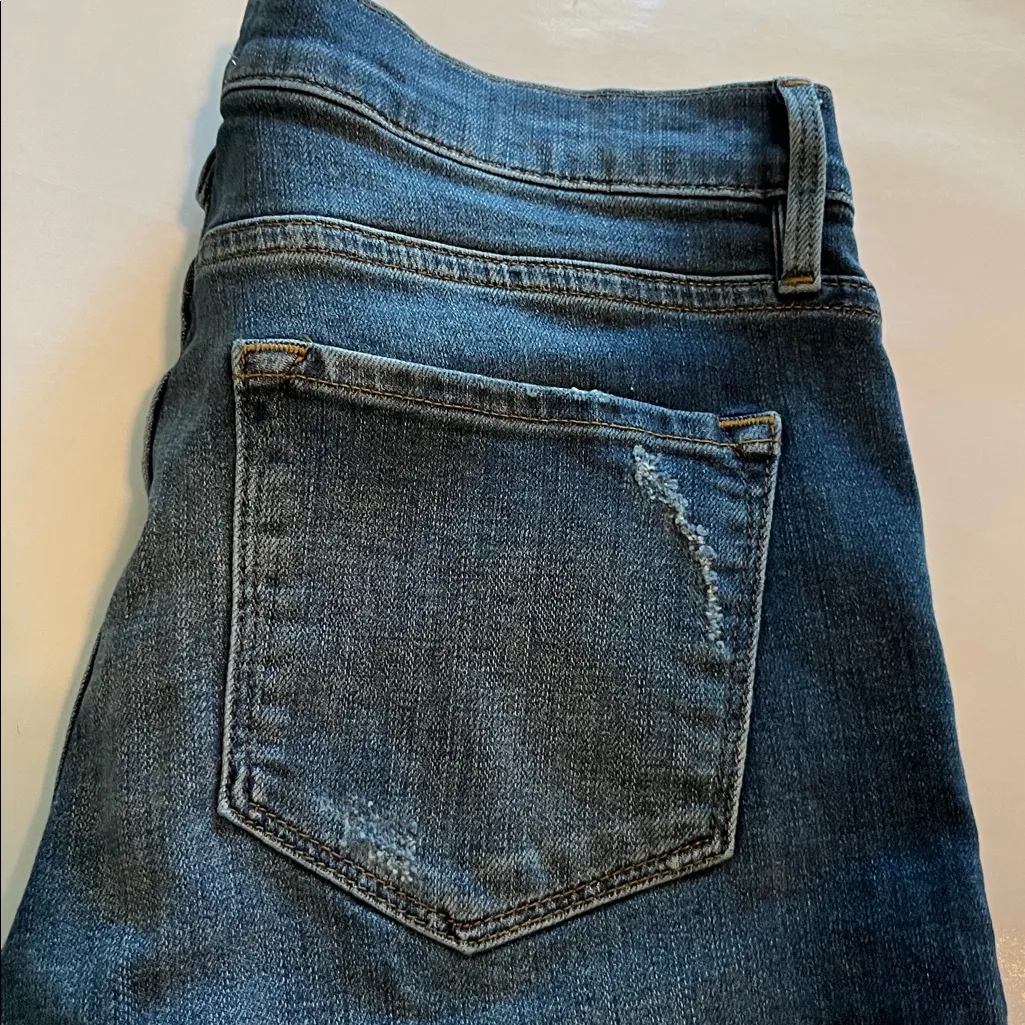 Frame Denim Le Garçon Straight Leg Mid Rise Size 27 - Image 14