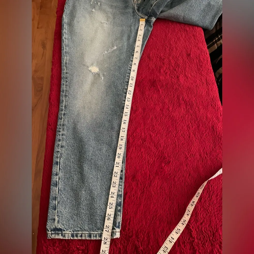 Good American Good Classic Blue Skinnyish High Rise  Jeans Size 10 - Image 9