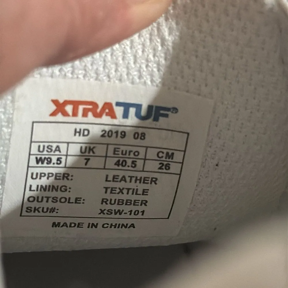 XTRATUF Salmon Sisters octopus sneakers B35 White Size 9.5 - Image 9