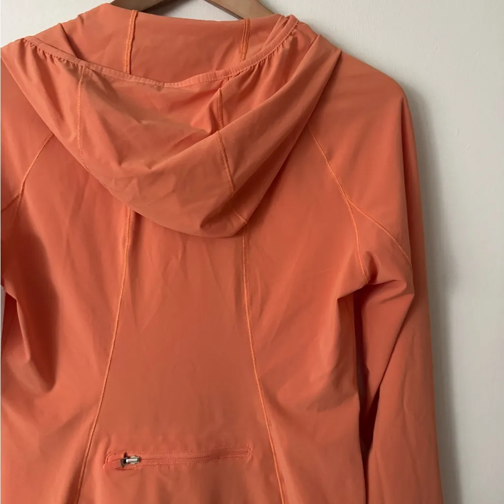Lululemon 4 Mist Over Windbreaker Jacket in Apricot Orange - Image 7