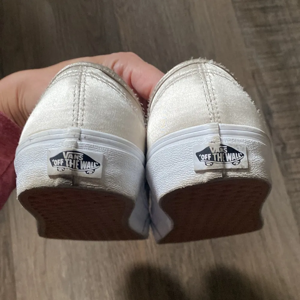 Satin Lace-Up Vans - Image 6