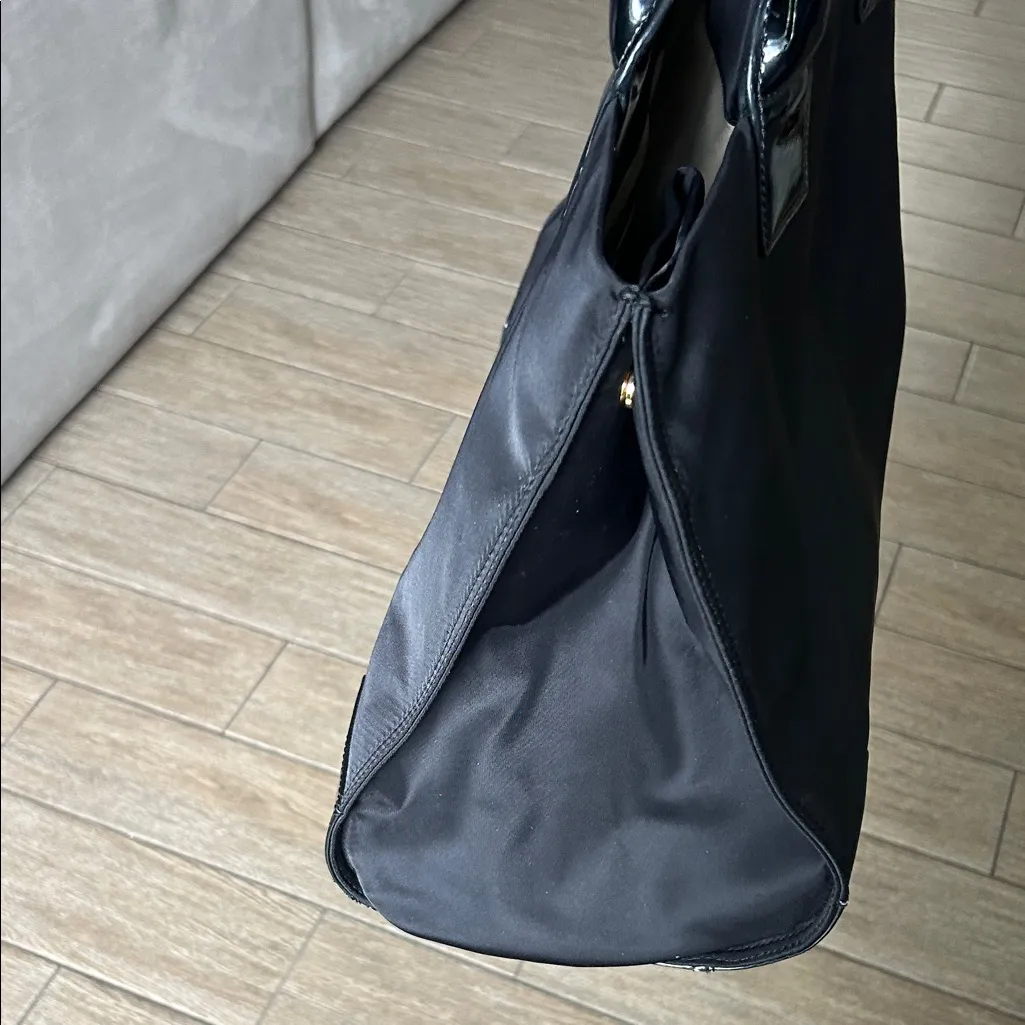 TORY BURCH ELLA PATENT TOTE BAG - Image 12