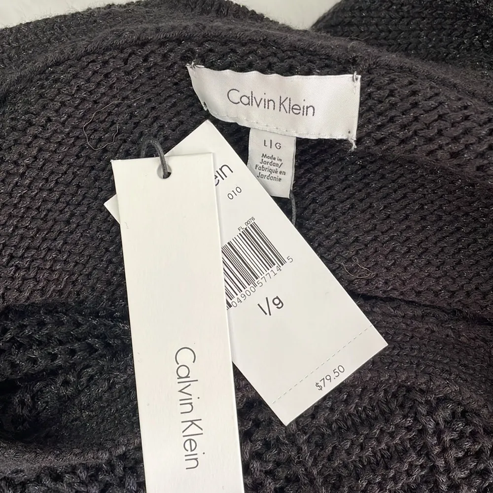 Calvin Klein Cable Knit Sweater Shirt - Image 5