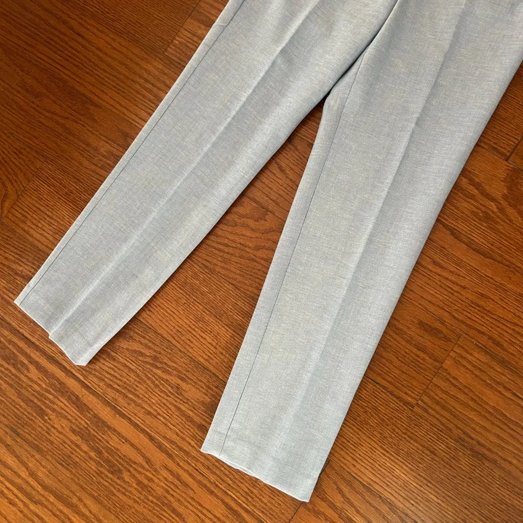 NWT Talbots High Waist Straight Leg Pant Size 6 Baby Blue Lined NEW WITH TAGS - Image 7