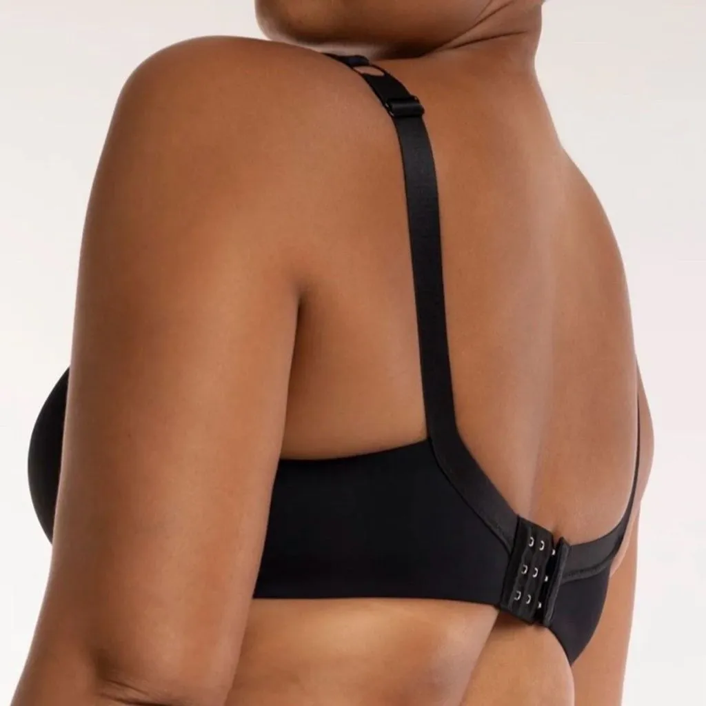UNDEROUTFIT Women's The Cradle Bra 42D Black Underwire Adjustable Size undefined - Image 2