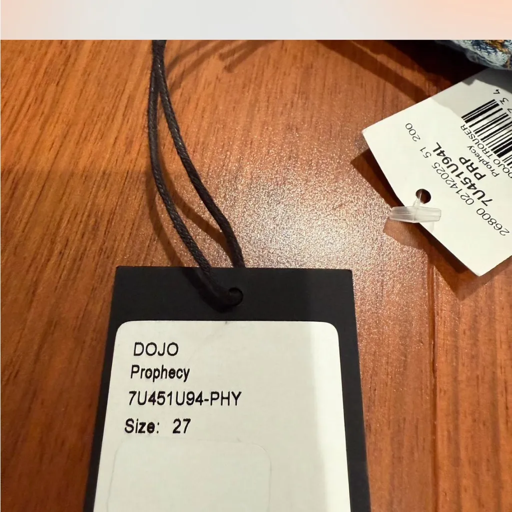 7 For All Mankind Dojo flare jeans in blue denim 
Prophecy - Image 5