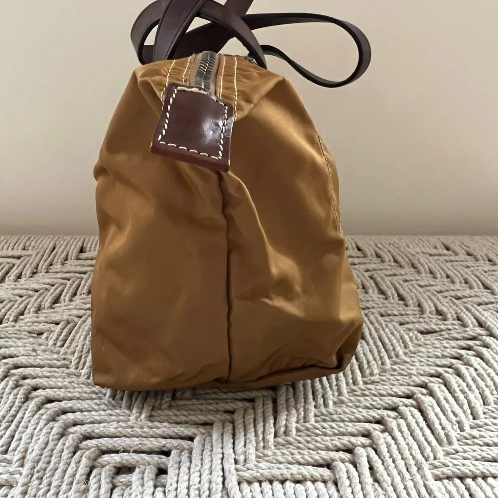 DOONEY & BOURKE Brown Small Nylon Tote Shoulder Bag - Image 5