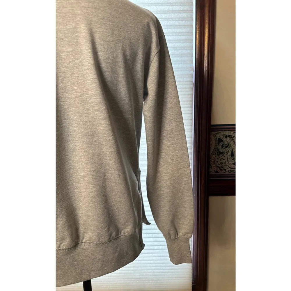 NWT Treasure & Bond XXS (oversized) Gray Lightweight Crewneck Sweater - Image 5