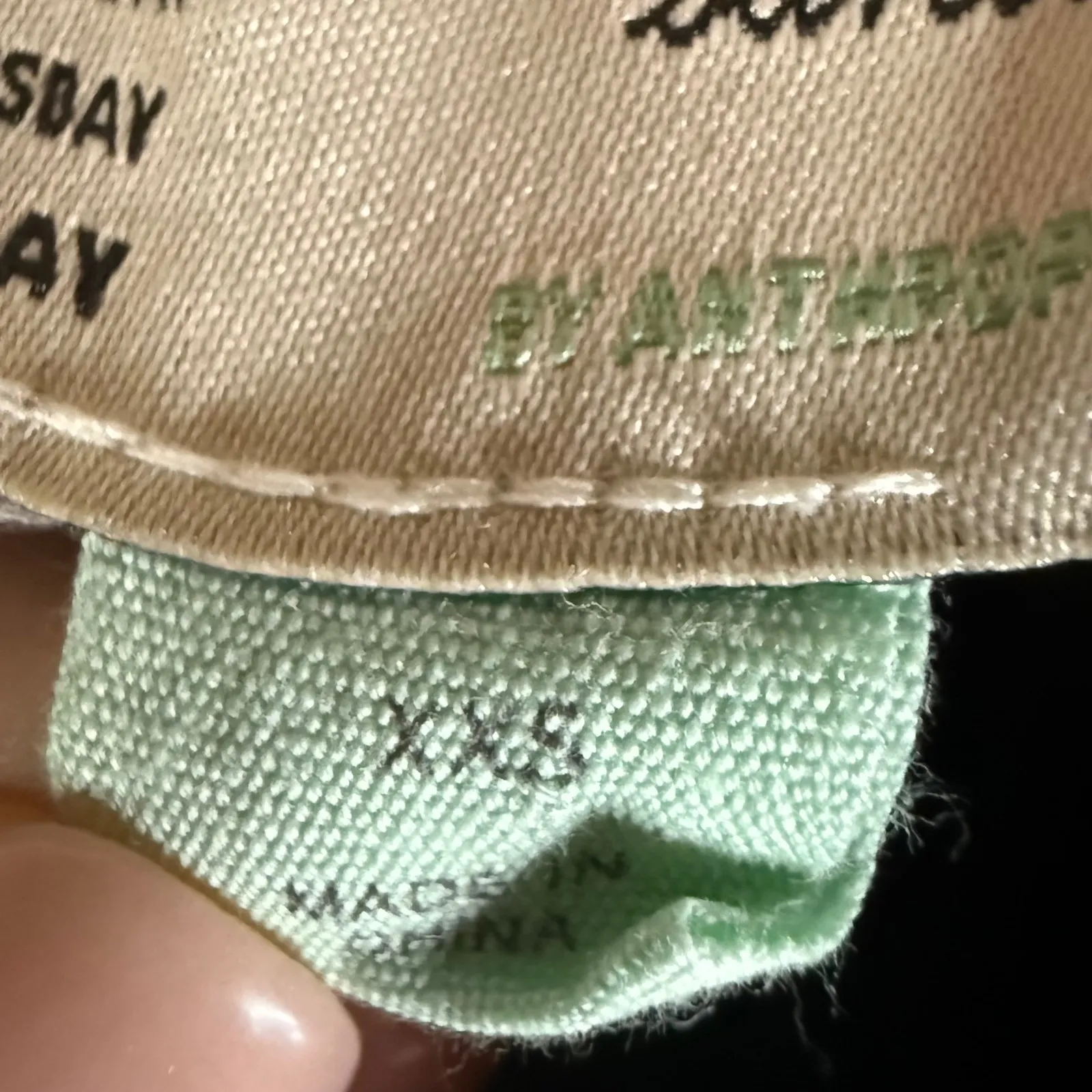 Saturday Sunday Anthropologie Navy Cowl Neck Sleeveless Dress SOFT Career XXS Blue - Image 3