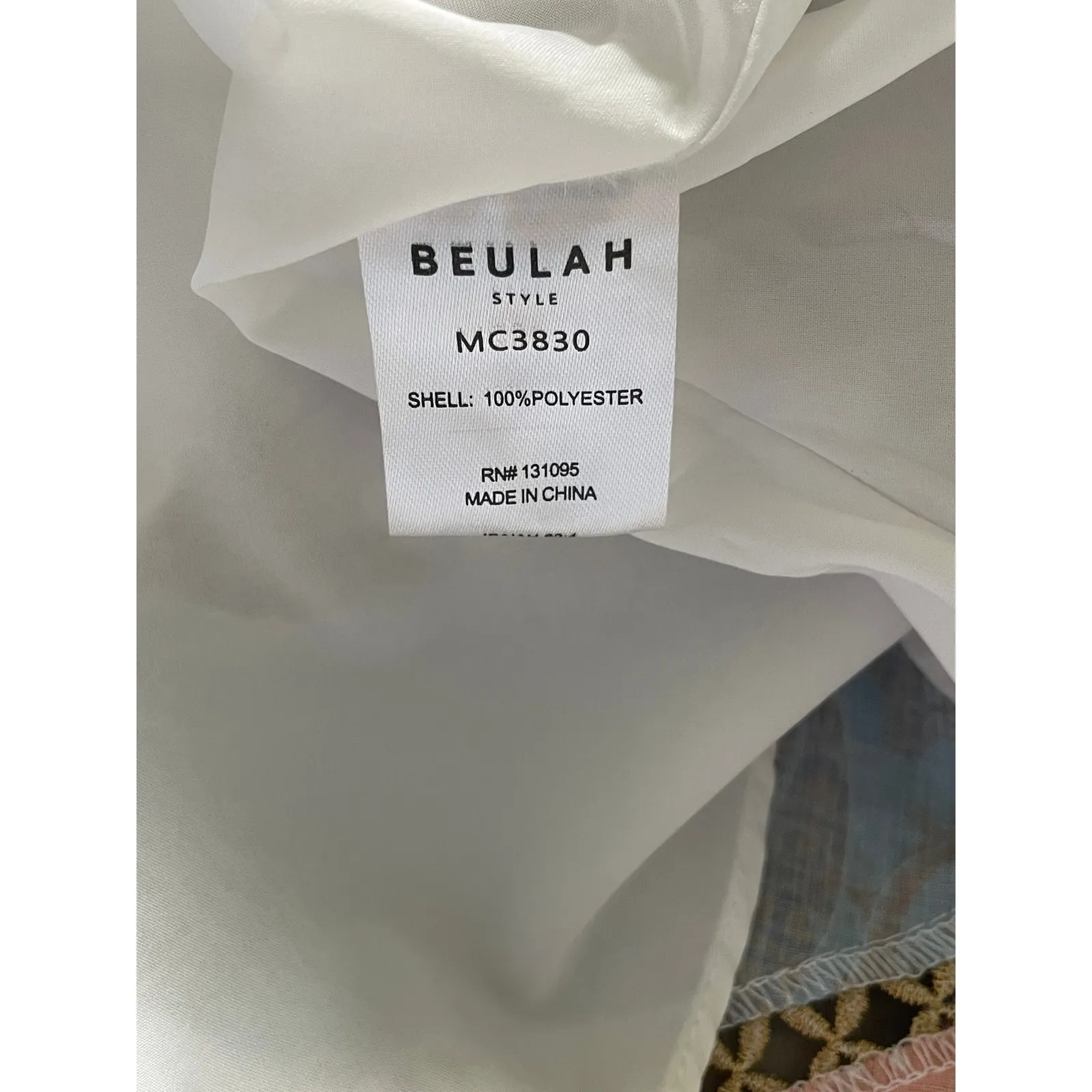 Beulah Mini Dress Striped Paisley Patchwork Small - Image 13